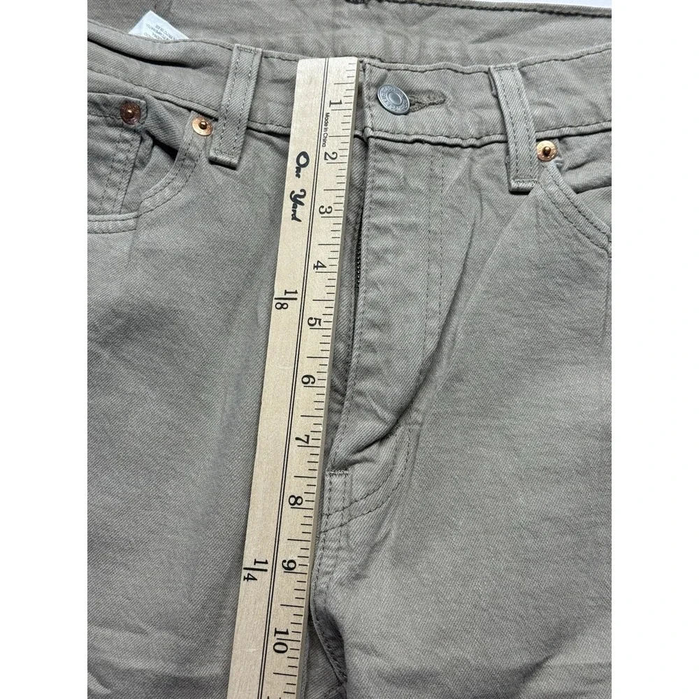 Levi's 505‎ tan denim Regular Fit Men's 32xL32 Pants Jeans Cotton Casual
